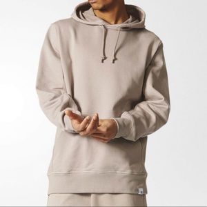 beige adidas hoodie mens